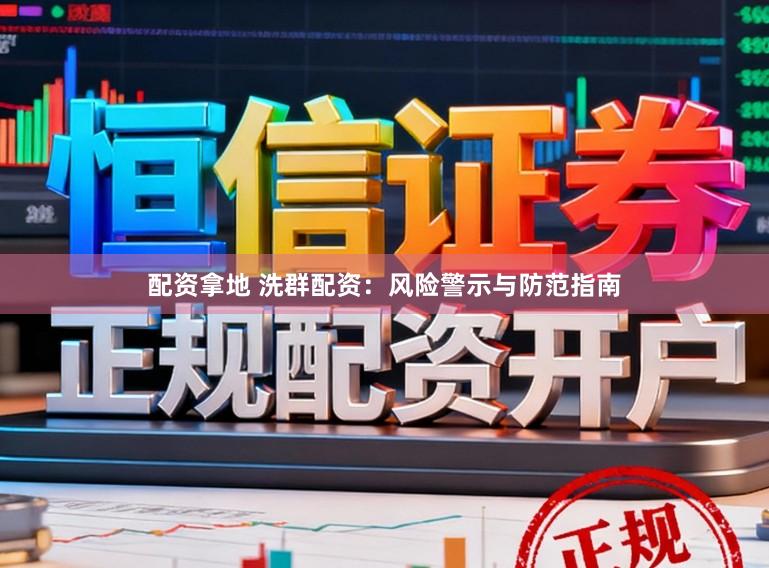 配资拿地 洗群配资：风险警示与防范指南