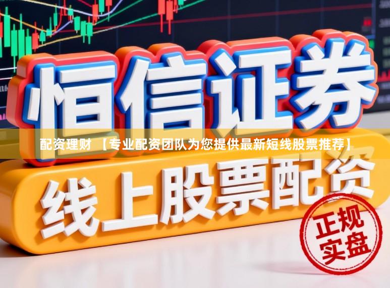 配资理财 【专业配资团队为您提供最新短线股票推荐】