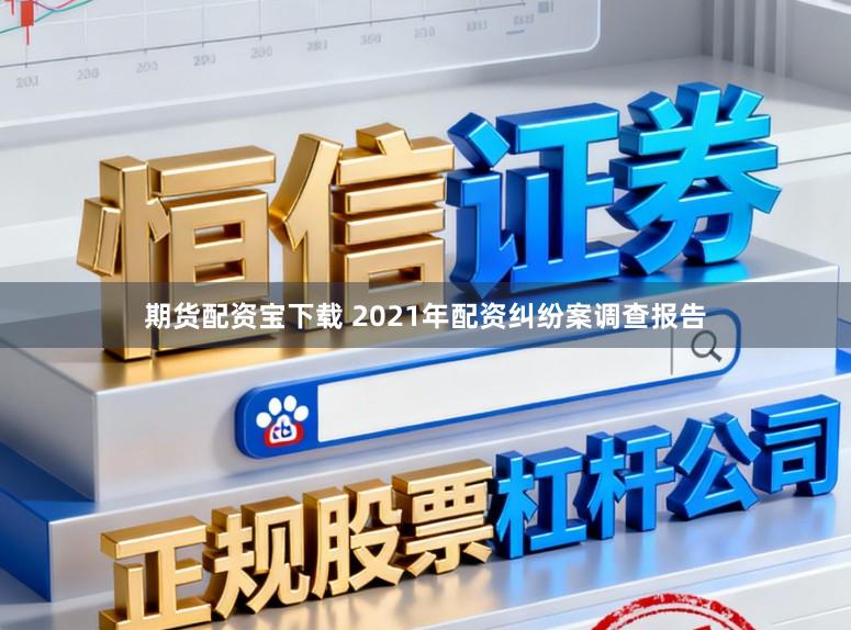 期货配资宝下载 2021年配资纠纷案调查报告